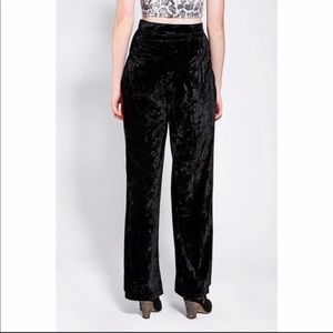 Velvet Slit Pants